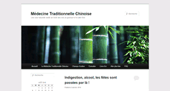 Desktop Screenshot of medecine-traditionnelle-chinoise.net
